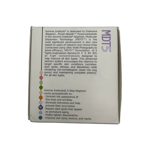 Somme Exfoliating Pads - 50 Treatment Pads, Glycolic Acid & MDT5 Vitamins - Picture 6 of 6